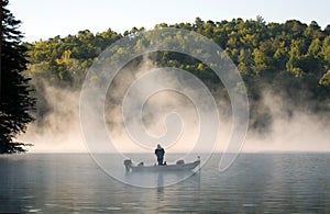 Fisherman in Fog 1