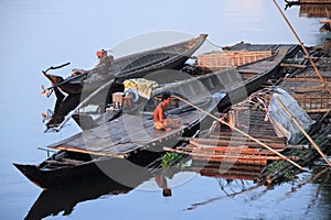 Fisherman In Kampong Cham