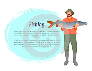 Fisherman Lucky Catch Model Form Promo Poster