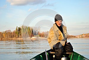 Fisherman for the management of a boat