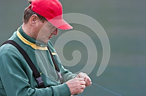 Fisherman portrait