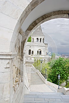 Fisherman`s Bastion in Budapest