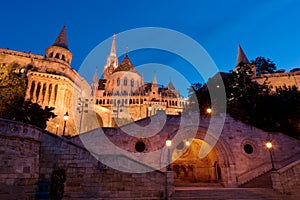 The Fisherman's Bastion in Budapest