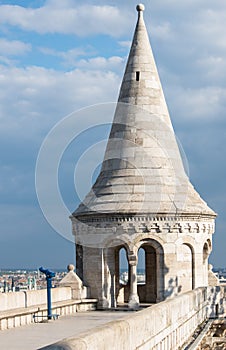 Fisherman's Bastion at Budapest, Hundary