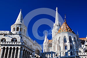 Fisherman's Bastion. Budapest, Hungary