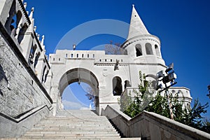 Fisherman's Bastion. Budapest, Hungary