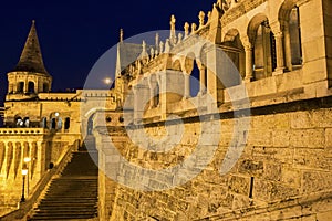 Fisherman's Bastion in Budapest, Hungary