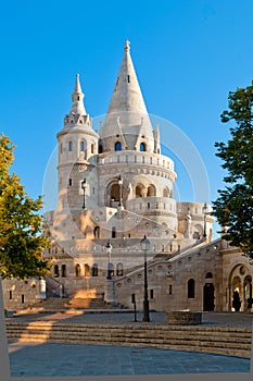 Fisherman's Bastion in the morning, Budapest, Hungary