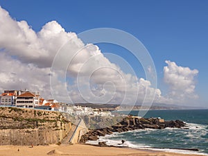 Fisherman\'s Beach (Praia dos Pescadores) in Ericeira, Portugal