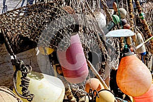 Fisherman's house with and fishing gear - Punta de Jandia Fuerteventura