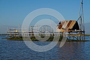 Fisherman's small hut