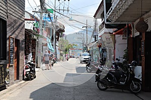 The Fisherman`s Village in the Bophut area is one of the best-known tourist attractions in Koh Samui