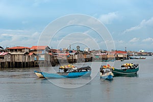 Fisherman`s village in the Colombian Pacific photo