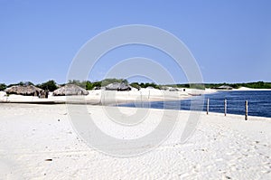 Fisherman's village in Jericoacoara in Brazil photo