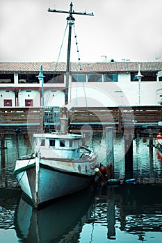 Fisherman`s Wharf in San Francisco