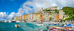 Fisherman town of Portovenere, Liguria, Italy