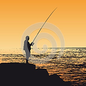 Fisherman (vector)