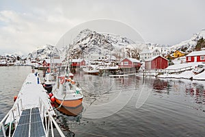 Moskenes on Lofoten Islands photo