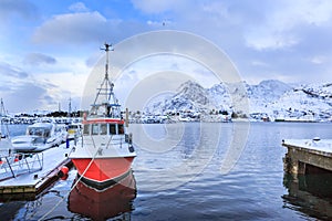 Moskenes on Lofoten Islands photo