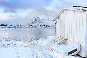 Moskenes on Lofoten Islands photo