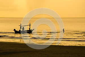 Fisherman work