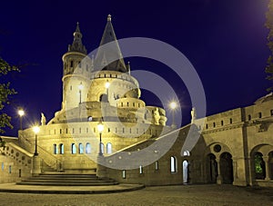 Fishermans bastion Budapest in Hungary