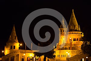 Fishermans Bastion - Budapest at night
