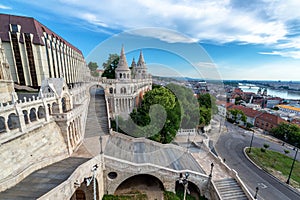 Fishermans Bastion and Budapest View