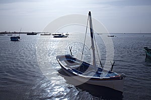 Fishermans boats