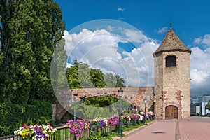 Fishermans Gate in Haguenau. Alsace region in France photo