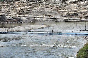 Fishermans on river Kuban