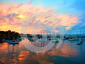 Fishermans Warf in Monterrey