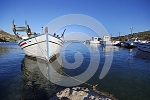 Fishermen boats