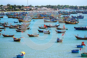 Fishermen boats