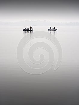 Fishermen on the Danube