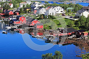 Fishermen's houses of Reine in Lofoten