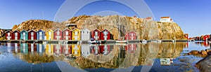 Fishermen`s houses in Smogen