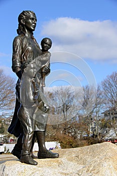 Fishermen's Wives Monument, Gloucester, Massetuchettes photo