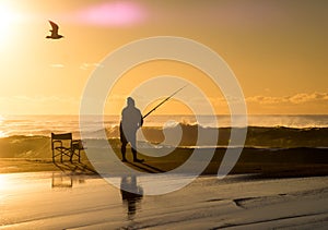 Fishermen at Sunrise