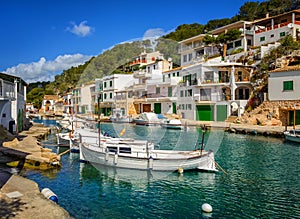 Fishermen village Cala Figuera, Mallorca, Spain