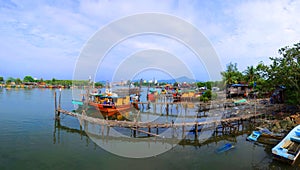 Fishermen village, Kuantan, Malaysia