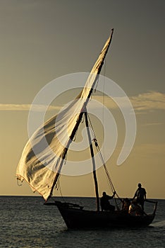 Fishermen on Zanzibar Island