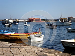 Fishermens' city in Sicily