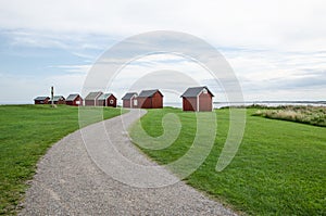 Fishermens traditional cabins