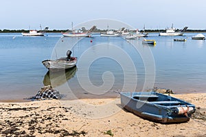 Fishers boat on the water