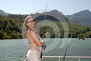 Fisherwoman
