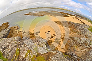 Fisheye lens ireland countryside