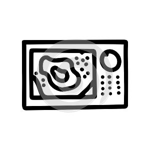 fishfinder line vector doodle simple icon design