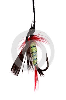 Fishhook isolated macro