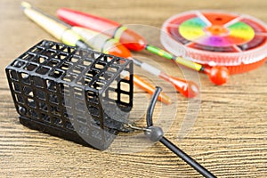 Fishing accessories,floats,fider and jigs